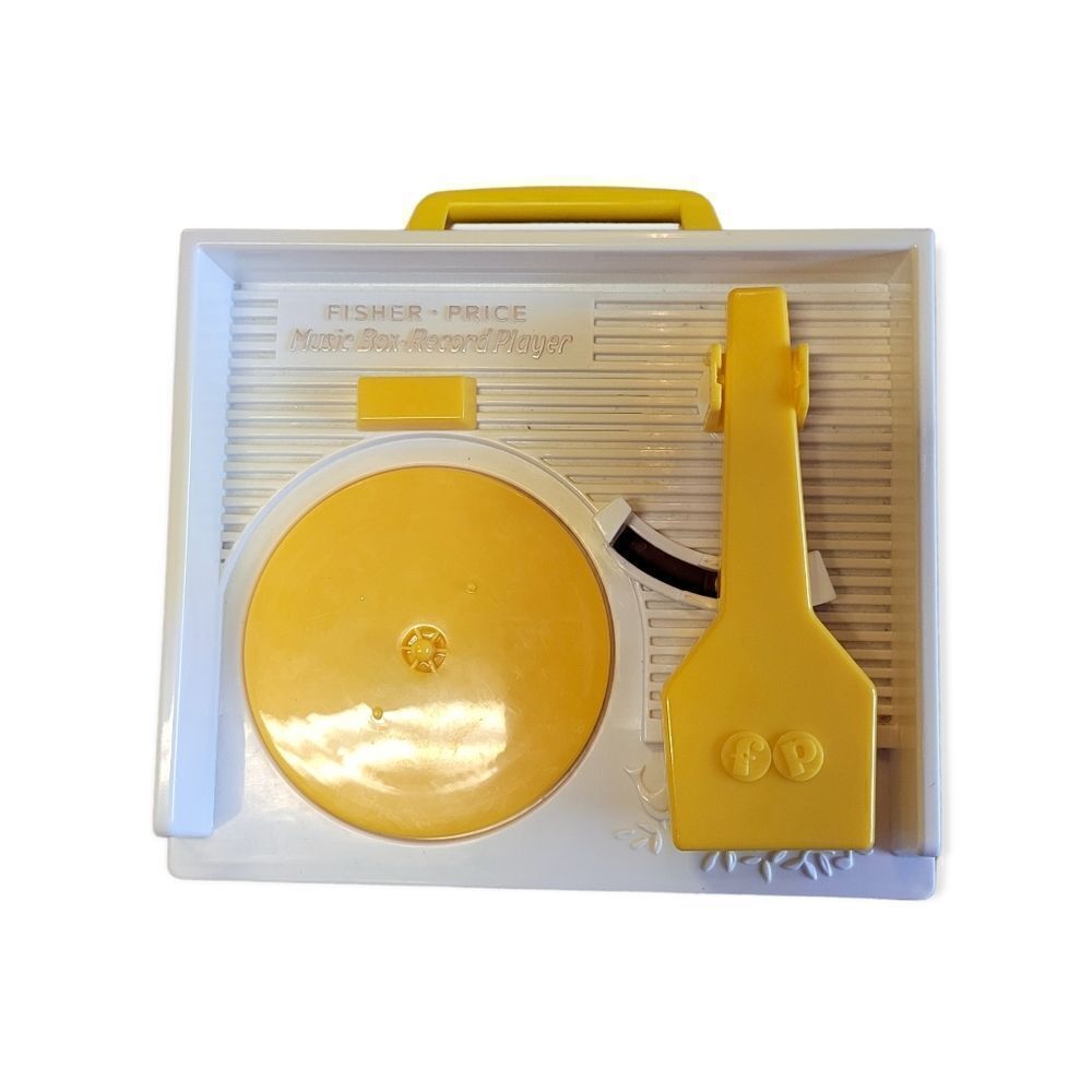 Vintage fisher price record player